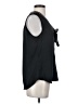 MICHAEL Michael Kors 100% Polyester Solid Black Sleeveless Blouse Size S - photo 4