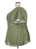 Torrid Green Short Sleeve Blouse Size 5X Plus (5) - photo 5