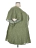 Torrid Green Short Sleeve Blouse Size 5X Plus (5) - photo 4