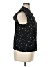 Unbranded Polka Dots Black Short Sleeve Blouse Size XL - photo 4