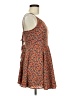 Blush 100% Polyester Hearts Orange Casual Dress Size M - photo 4