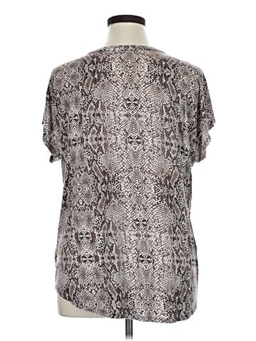 Dana Buchman Short Sleeve Blouse (view 2)