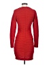 Dynamite Red Casual Dress Size S - photo 2