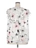 Torrid 100% Polyester White 3/4 Sleeve Blouse Size 2X Plus (2) - photo 2