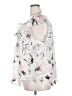 Torrid 100% Polyester White 3/4 Sleeve Blouse Size 2X Plus (2) - photo 5