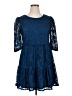 Speechless 100% Polyester Blue Cocktail Dress Size XL - photo 1
