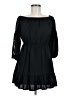 Feathers 100% Rayon Black Casual Dress Size M - photo 1