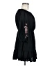 Feathers 100% Rayon Black Casual Dress Size M - photo 4