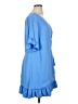 Gianni Bini 100% Polyester Blue Cocktail Dress Size XL - photo 4