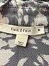 Fun2Fun 100% Rayon Gray Short Sleeve Blouse Size M - photo 7