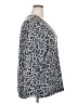Ellen Tracy Animal Print Gray Cardigan Size XXL - photo 4
