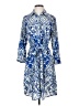 CAbi 100% Polyester Paisley Blue Casual Dress Size S - photo 1