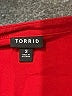 Torrid Red 3/4 Sleeve Button-Down Shirt Size 3X Plus (3) - photo 7