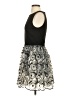 ERIN Erin Fetherston 100% Polyester Graphic Black Cocktail Dress Size 2 - photo 5