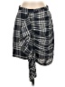 Zara Plaid Gray Casual Skirt Size S - photo 1
