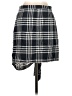 Zara Plaid Gray Casual Skirt Size S - photo 2
