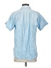 J.Crew 100% Cotton Blue Short Sleeve Button-Down Shirt Size 4 - photo 2