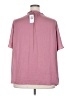 Torrid 100% Polyester Pink Short Sleeve Blouse Size 2X Plus (2) - photo 2