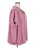 Torrid 100% Polyester Pink Short Sleeve Blouse Size 2X Plus (2) - photo 4