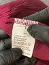 Unbranded Burgundy Short Sleeve Top Size L - photo 7