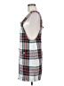 Judith March 100% Polyester Plaid Blue Casual Dress Size M - photo 5