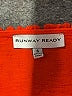 runway ready 100% Polyester Orange Short Sleeve Top Size S - photo 7