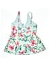 Birdsong Floral Ivory Swimsuit Top Size L - photo 2