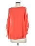 Cha Cha Vente Orange 3/4 Sleeve Blouse Size M - photo 2