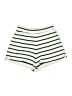 French Connection Stripes Ivory Shorts Size S - photo 1