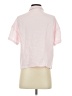 Assorted Brands 100% Cotton Houndstooth Pink Short Sleeve Blouse Size XS - photo 2