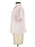 Assorted Brands 100% Cotton Houndstooth Pink Short Sleeve Blouse Size XS - photo 5