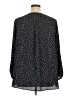 T Tahari 100% Polyester Animal Print Black 3/4 Sleeve Blouse Size 1X - photo 2