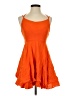 Love Tree 100% Polyester Orange Cocktail Dress Size S - photo 1
