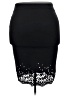 Torrid Black Casual Skirt Size 3X Plus (3) - photo 2