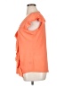 Alex Marie 100% Polyester Orange Short Sleeve Blouse Size 16 - photo 5