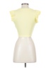 Zara Yellow Short Sleeve Top Size S - photo 2