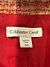 Coldwater Creek Tweed Orange Blazer Size 4 - 6 - photo 6