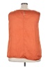 Violet & Claire 100% Polyester Orange Sleeveless Blouse Size 3X - photo 2