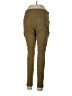 Hue Solid Brown Cargo Pants Size L - photo 2