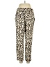 Old Navy 100% Rayon Print Gold Casual Pants Size M - photo 2