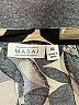 Masai Chevron-herringbone Black 3/4 Sleeve Blouse Size XL - photo 7
