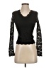 Assorted Brands Black Long Sleeve Top Size XS - photo 1