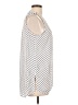 Premise Studio 100% Polyester Polka Dots Ivory Sleeveless Blouse Size L - photo 4
