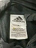 Adidas 100% Polyester Black Track Jacket Size 4 - photo 3