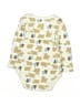 Little Beginnings Print Gold Long Sleeve Onesie Size 6-9 mo - photo 2
