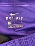 Nike 100% Polyester Purple Athletic Shorts Size M - photo 3