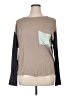 Left Coast by Dolan Color Block Gray Long Sleeve Top Size XL - photo 1