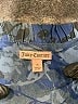 Juicy Couture 100% Lyocell Print Blue Jacket Size S - photo 6