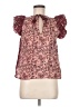 St.ROCHE 100% Cotton Pink Short Sleeve Blouse Size 6 - photo 1