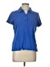 Talbots Outlet Blue Short Sleeve Blouse Size L - photo 1